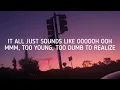 Bruno Mars - When I Was Your Man (Lyrics)