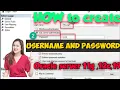 SQL tutorial 61 How to create a USERNAME and PASSWORD in SQL Oracle