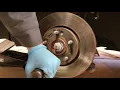 Removing Brake Rotor Screws with Impact Driver