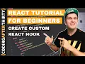 How To Create Custom Hooks React react hooks tutorial 2021