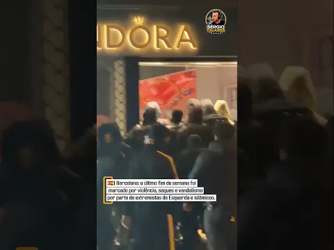 🇪🇸| Barcelona: violência em Árabe!