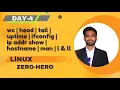 Essential Linux Commands wc head tail uptime More Cloudwings Technology