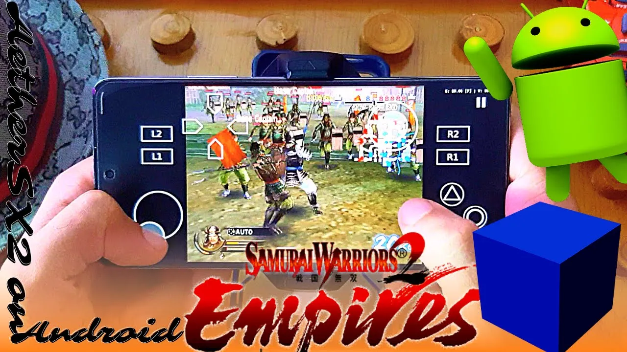Samurai Warriors 2 AetherSX2 - PS2 Emulator Android Gameplay - 2023