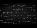 Math Formula Science Equation Symbols Written on Chalkboard Moving 4K Motion Wallpaper Background