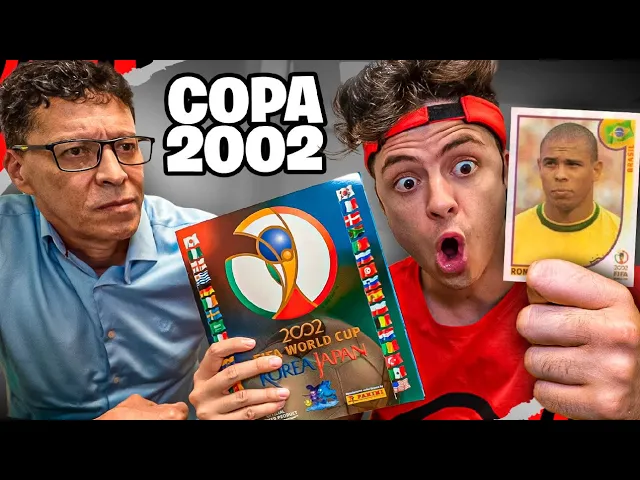 Image of COMPLETEI O ÁLBUM DA COPA DE 2002, O ANO DO PENTA! (BRASIL CAMPEÃO)