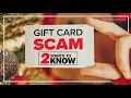 Gift card scam warning 2 Wants to Know