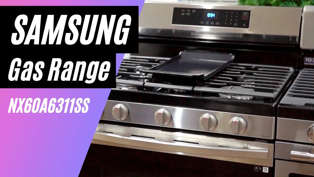 Samsung NX60A6311SS 30in Gas Range