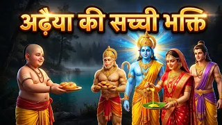 Adhaiya Brahmin Story | अढ़ैया की सच्ची भक्ति देखकर बाटी खाने आ गए श्री राम