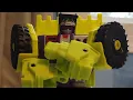 Transformers Optimus Prime vs Devastator 1 Stop Motion