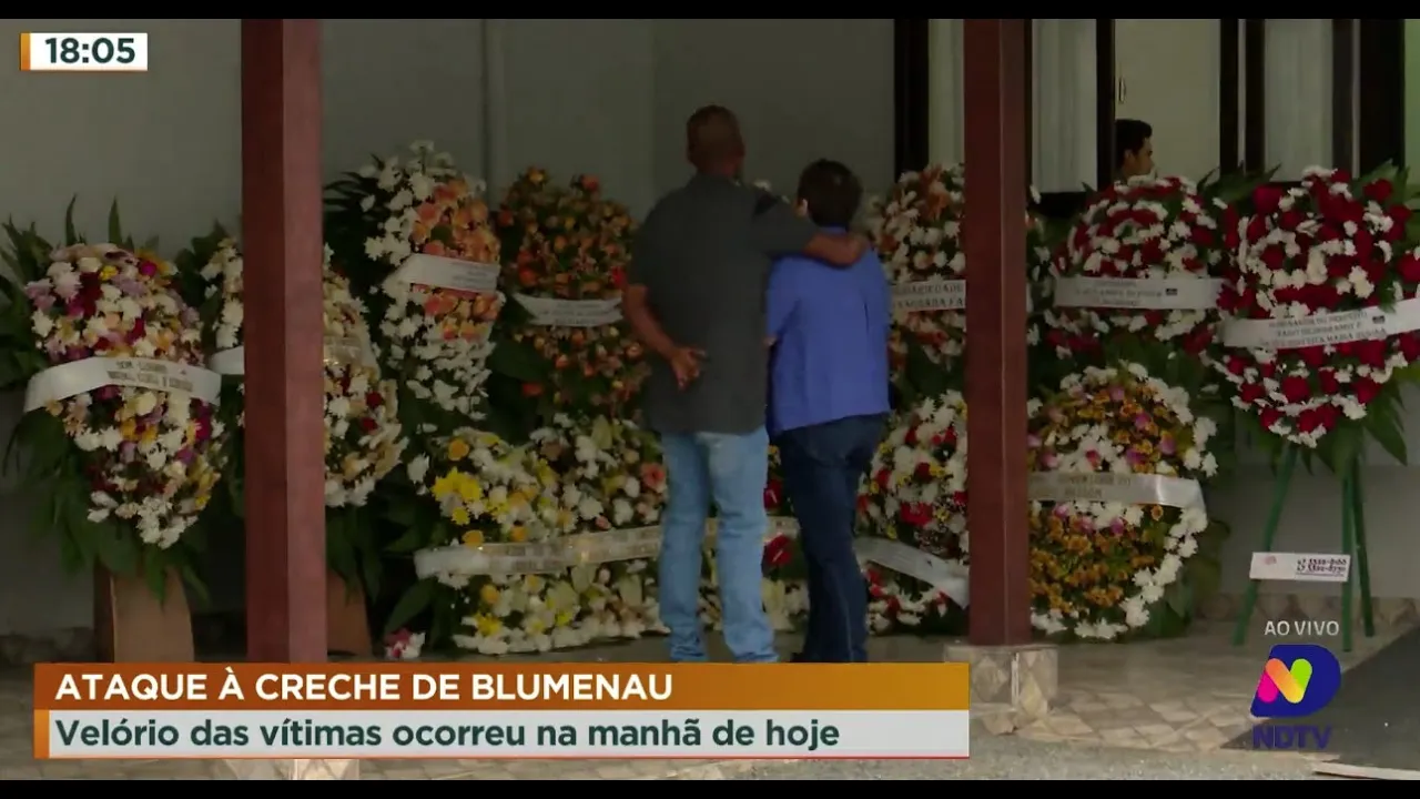 Ataque à creche de Blumenau: Justiça decreta prisão preventiva do acusado do crime