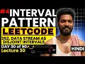 Day LeetCode 352 Data Stream as Disjoint Intervals HARD
