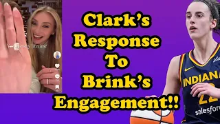 Caitlin Clark Responds to Cameron Brink s Engagement