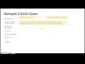 AP CS Classes and Objects Basic Part 1