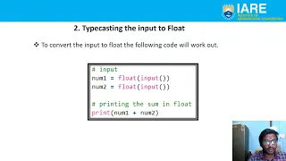 console input and output in python