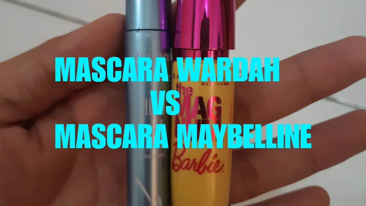 MASCARA BATTLE!!! MAYBELLINE THE FALSIES PUSH UP DRAMA VS ANGEL &TIPS MASKARA GA KERING | FATYABIYA. 