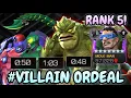 SPEEDRUNNING THE VILLAINS ORDEAL CARINA CHALLENGE Rank 5 Mole Man and others Dominate Mcoc