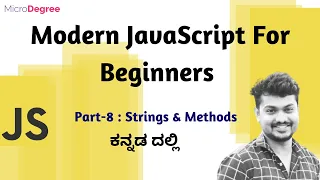 JavaScript Strings and Methods JavaScript for Beginners JavaScript Tutorial - 8