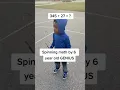 Spinning math by 6 year old GENIUS