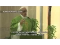 Pope in Santa Marta The path that Jesus proposes is service not power and vanity