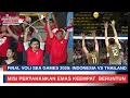 Lagu 🔴 LIVE Trijaya | Final Voli SEA Games 2025 Indonesia versus Thailand, Laga Panas Demi Emas