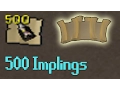 500 Gourmet Implings in 2 Hours