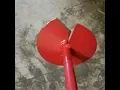 Trick for earth anchors that wont go down