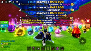 OBRIGADO ADM!!! PEGUEI OS NOVOS OVOS DO ADMIN ABUSE DO ROUBE UM OVO NO ROBLOX!