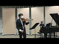 Schubert Violin Sonata in A Minor,Op 137. No.2 D385
