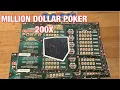 Million Dollar Poker 200X Tickets California Lottery Scratchers