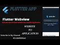 How to convert Any Website into Android App Flutter WebView Website convert into app in flutter