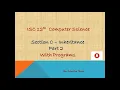 ISC 12th Section C Inheritance Part 2 with Programs