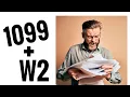 Paid 1099 and W2 in the Same Year