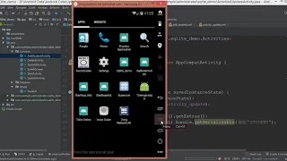 Android SQLite Database Tutorial 4 Update values in SQLite Database table using Android