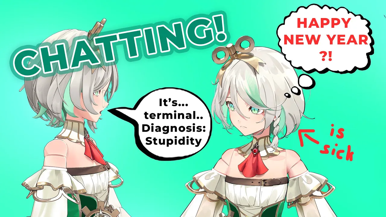 【HAPPY NEW YEAR】Short chatting stream to ring in the New Year! YAY!