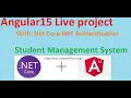 Part 24 Design Student Detail List UI in angular Angular with NET Core JWT Authentication