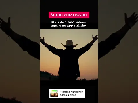 Poste seu vídeo que vamos lá curtir ❤️ use o áudio “Pequeno Agricultor” 👩🌾👨🌾