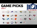 Week 8 Game Picks