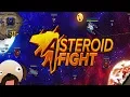Spaceship Team Multiplayer Real Time Strategy Game - Asteroid Fight Gameplay