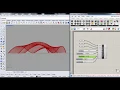 Parametric Waving Algorithmic Design using Python Scripts Parameter Studio