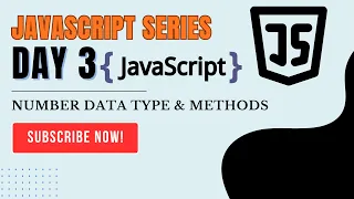 Master JavaScript Number Data Types Methods Day 3