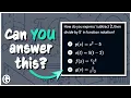 How to Translate Word Problems into Function Notation