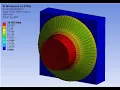ANSYS LS DYNA-Tutorial-Projectile impact on a rigid wall