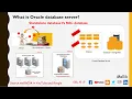 CPT 1 What is Oracle Database Server What is Instance What is Oracle Database
