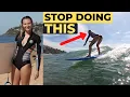Top 7 Beginner Surfing Mistakes How To Fix Them Surfing Lesson