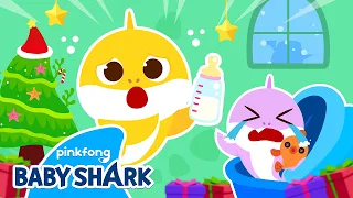 Download 👶Peek-a-Boo! Baby Shark Babysits on Christmas | Pretend Play | Christmas | Baby Shark Official MP3