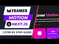 How to use Framer motion in Next js 14