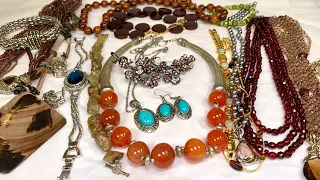 Jewelry Haul Unboxing Sale KJL Carnelian Jade More