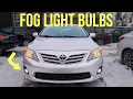 How to Replace Fog Light Bulbs - Toyota Corolla 2009-2013