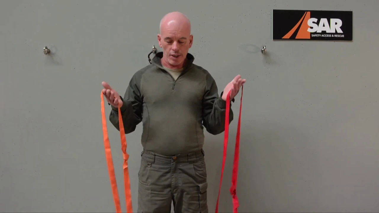 Full body webbing harness
