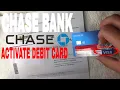 How To Activate Chase Bank Debit Card